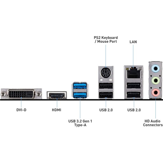 MSI H410M-A PRO Motherboard